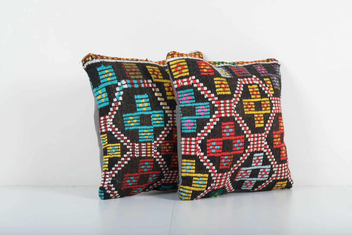 Kilim Kırlent Kılıfı 2'li Set 40 x 40 cm