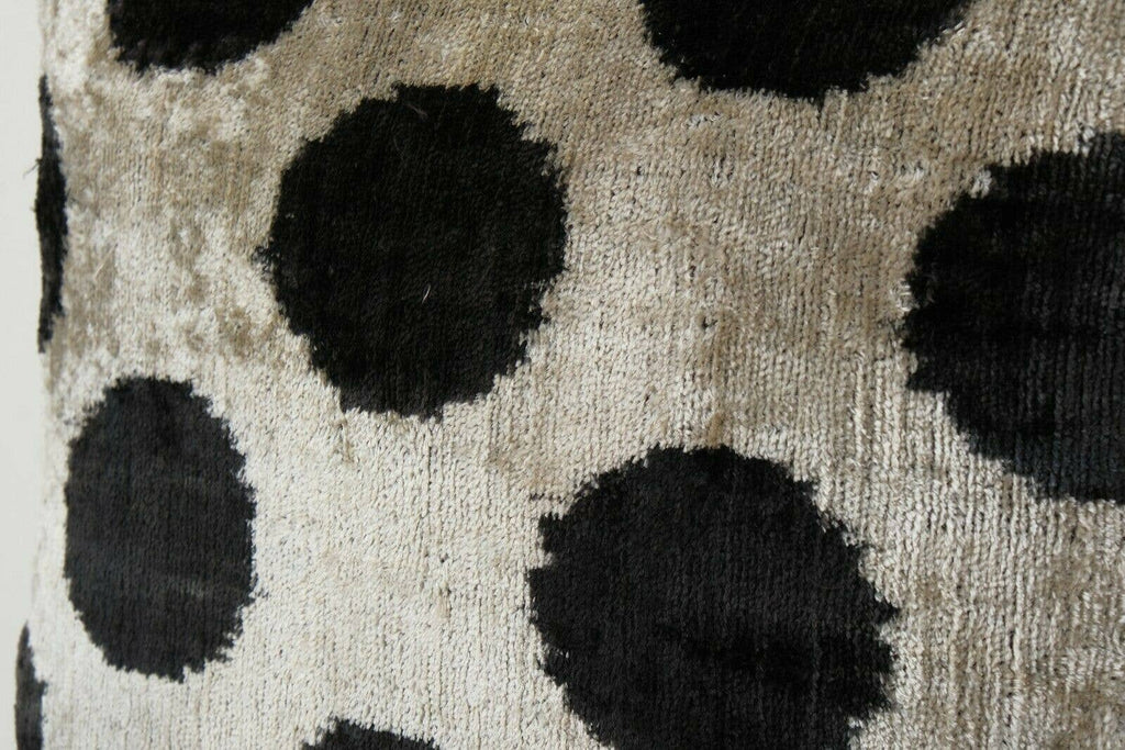 İpek Ikat Kadife Kırlent Kılıfı 2'li Set 40 x 40 cm