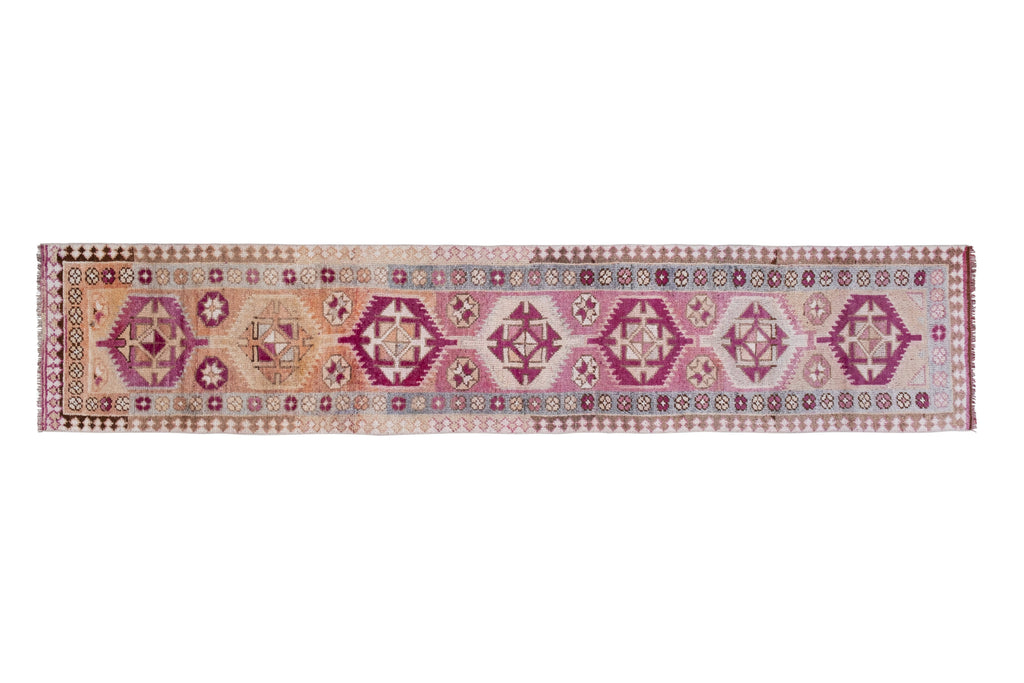Vintage Türk Halı Yolluk 80 x 401 cm