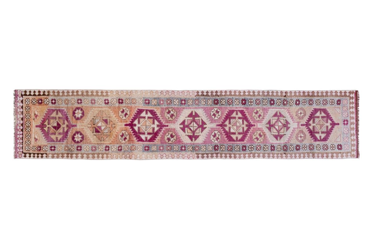 Vintage Türk Halı Yolluk 80 x 401 cm