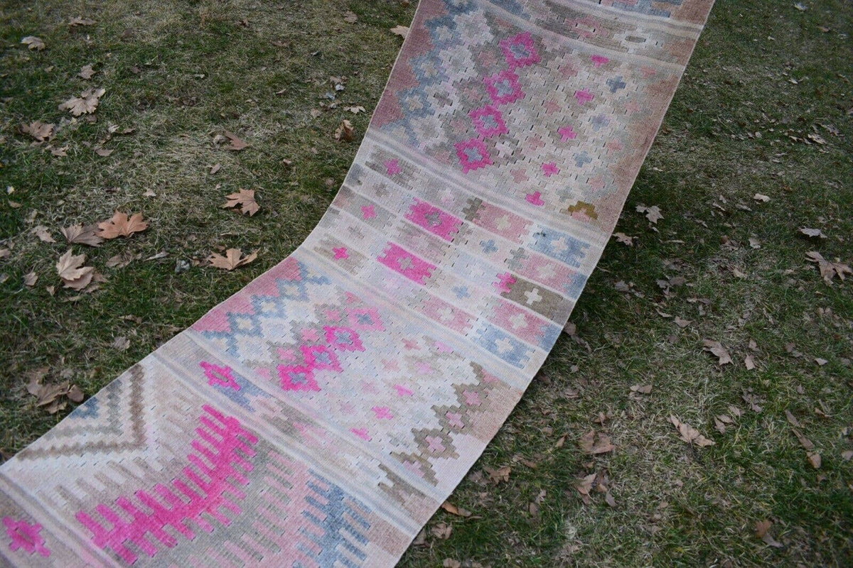 Vintage Kilim Yolluk 70 x 380 cm