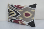 İpek Ikat Kadife Kırlent Kılıfı 30 x 50 cm