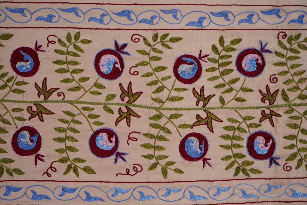 El İşlemesi Suzani Yolluk 53 x 190 cm