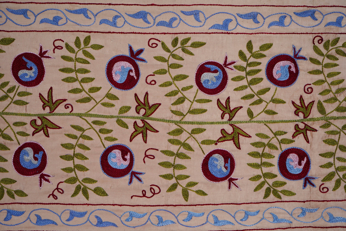 El İşlemesi Suzani Yolluk 53 x 190 cm