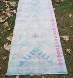 Vintage Herki Halı Yolluk 80 x 400 cm