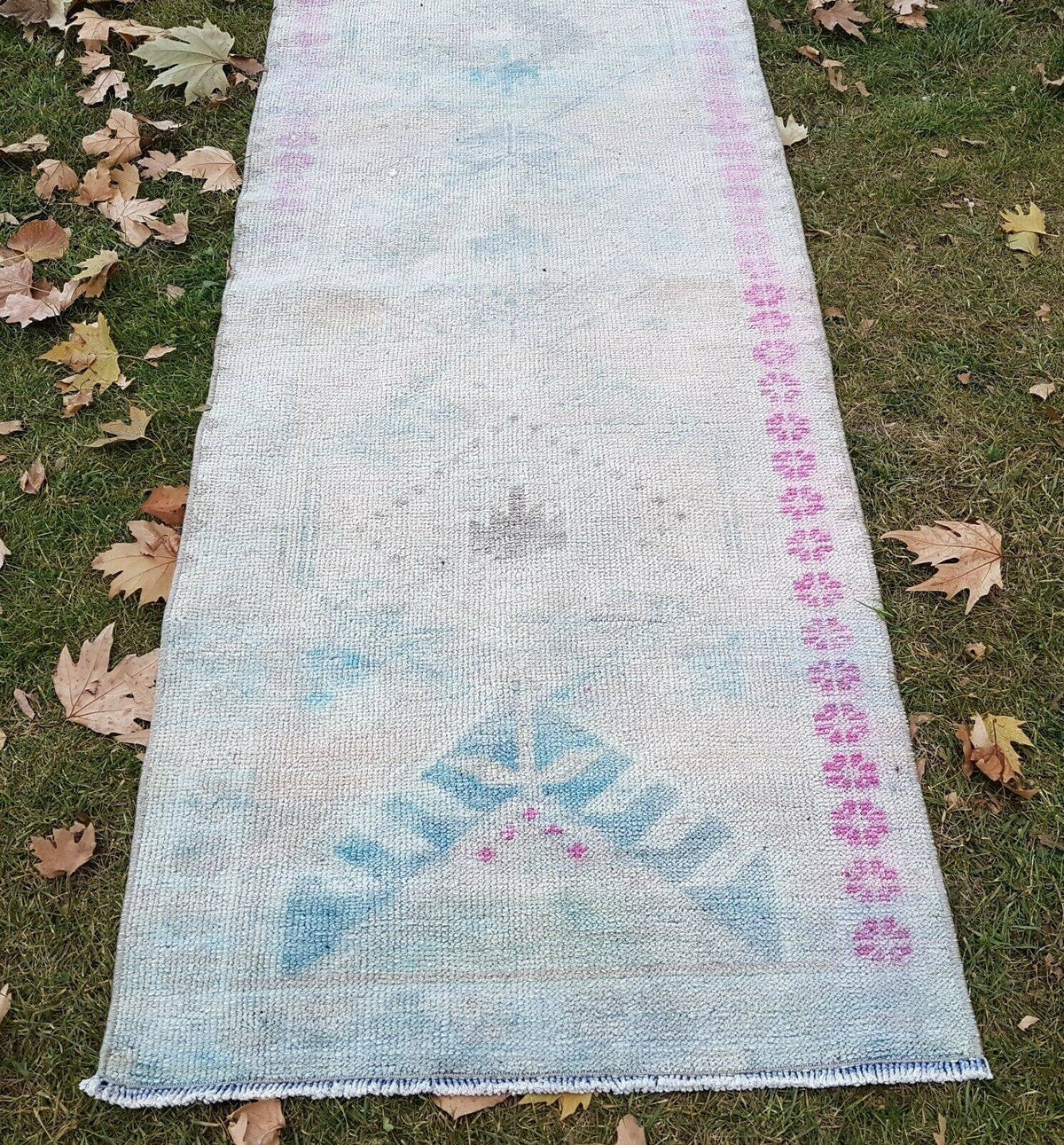 Vintage Herki Halı Yolluk 80 x 400 cm