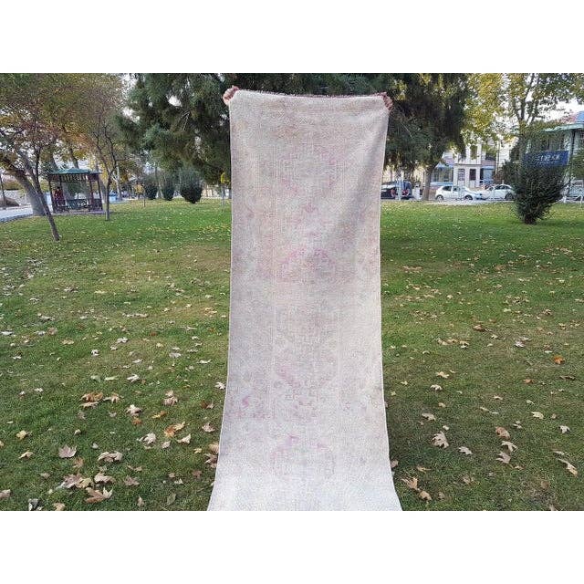 Vintage Herki Halı Yolluk 90 x 430 cm