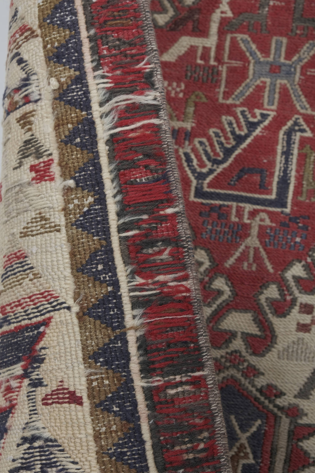 Vintage Sumak Kilim 72 x 194 cm