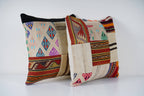 Patchwork Kırlent Kılıfı 2'li Set 50 x 50 cm