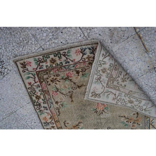 Vintage Uşak Halı 114 x 208 cm