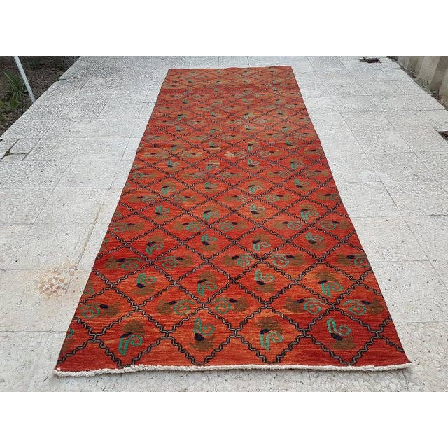 Vintage Uşak Halı 118 x 306 cm
