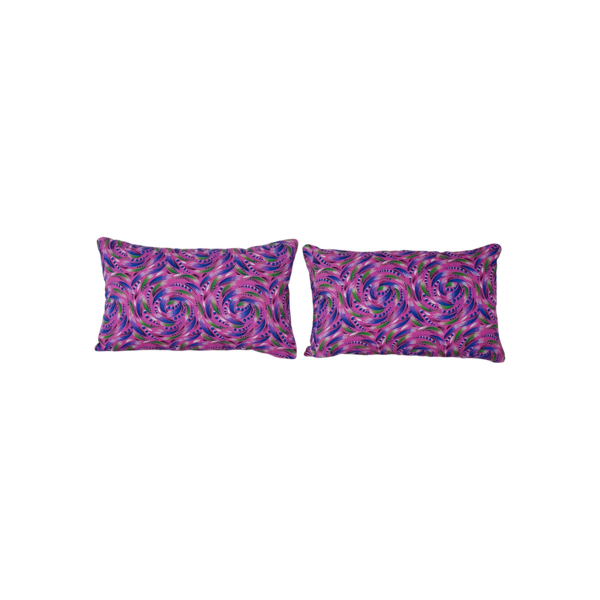Özbek Baskılı Kırlent Kılıfı 2'li Set 28 x 47 cm