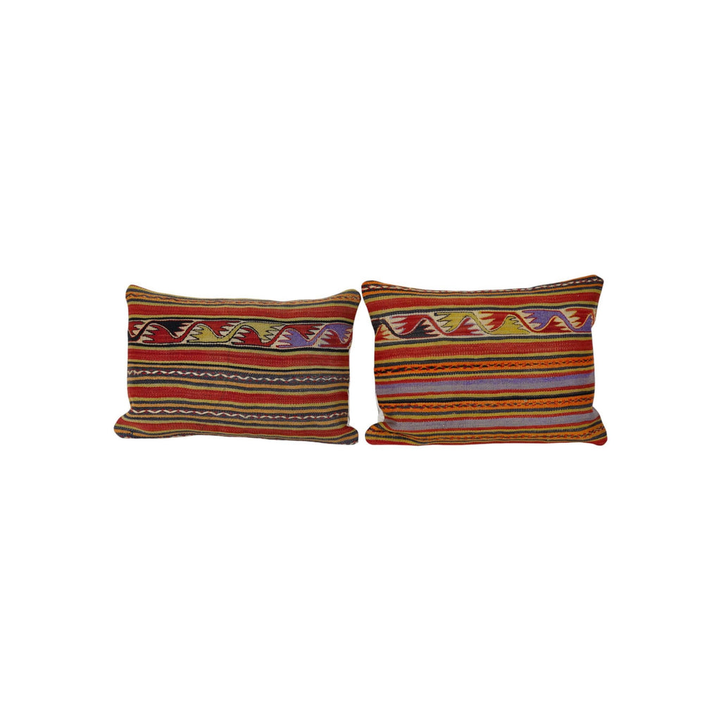 Kilim Kırlent Kılıfı 2'li Set 40 x 60 cm