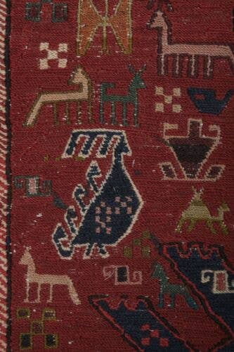 Vintage Anadolu Sumak Yolluk 135 x 295 cm