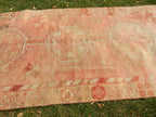 Vintage Uşak Halı 137 x 385 cm