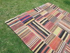 Vintage Patchwork Kilim 215 x 300 cm