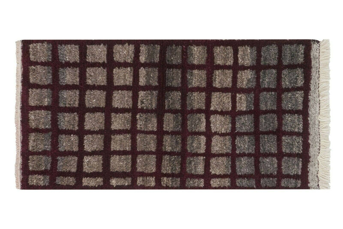 Vintage Türk Tulu Halı 61 x 119 cm