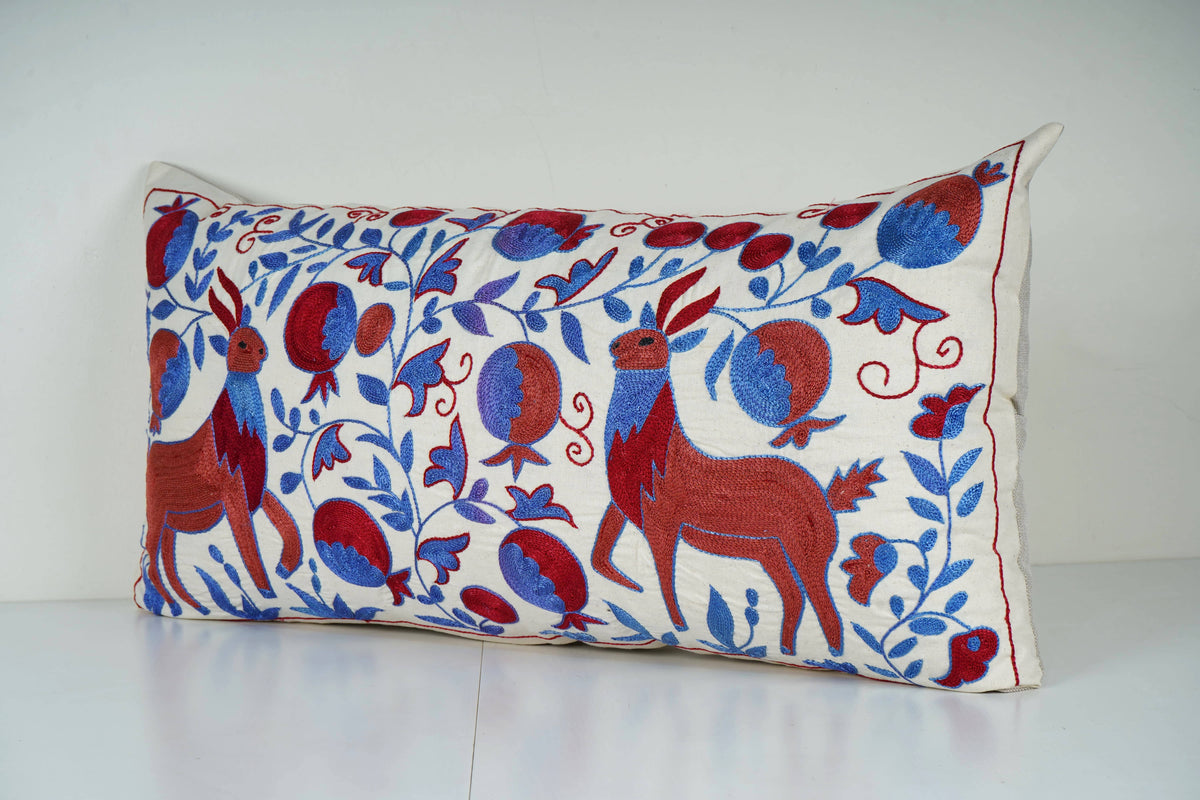 Suzani Kırlent Kılıfı 45 x 85 cm