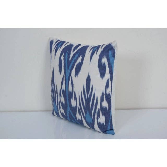 İpek Ikat Kadife Kırlent Kılıfı 35 x 35 cm
