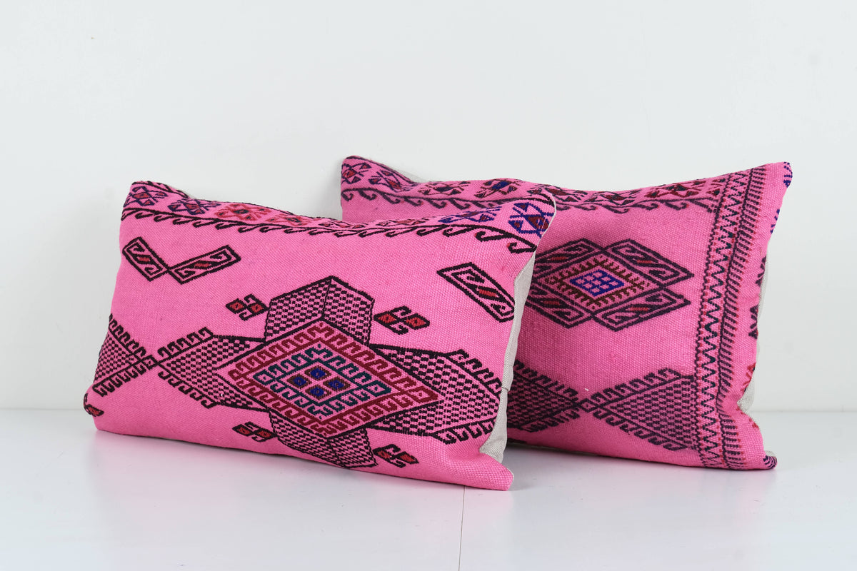 Kilim Kırlent Kılıfı 2'li Set 35 x 60 cm