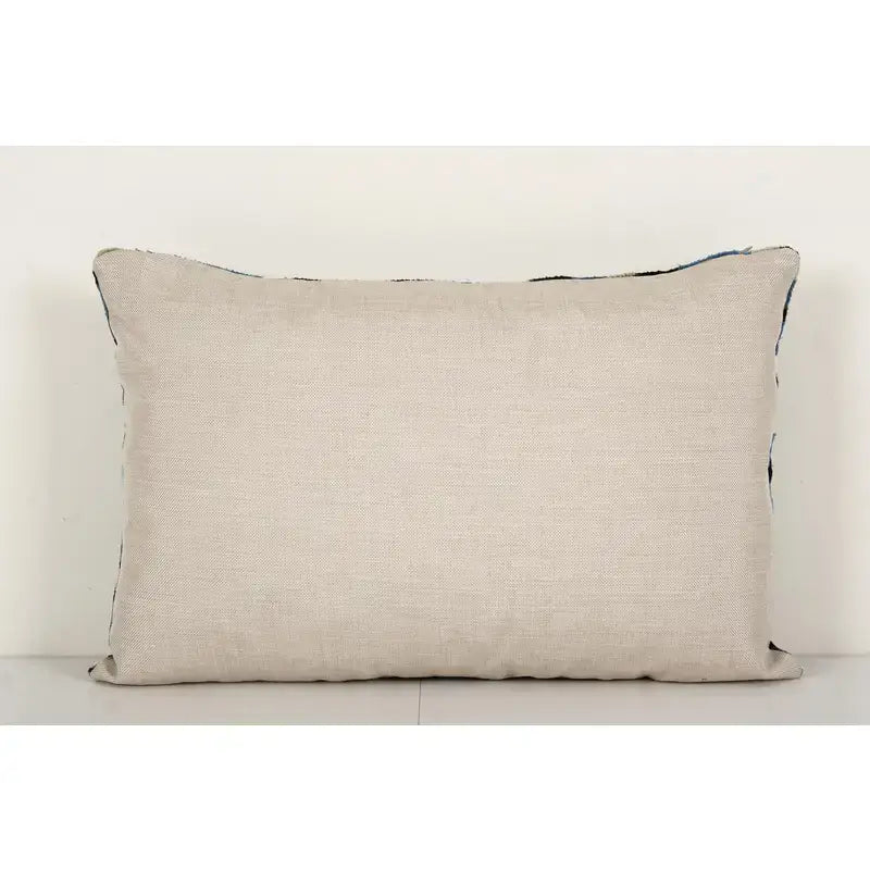 İpek Ikat Kadife Kırlent Kılıfı 40 x 60 cm