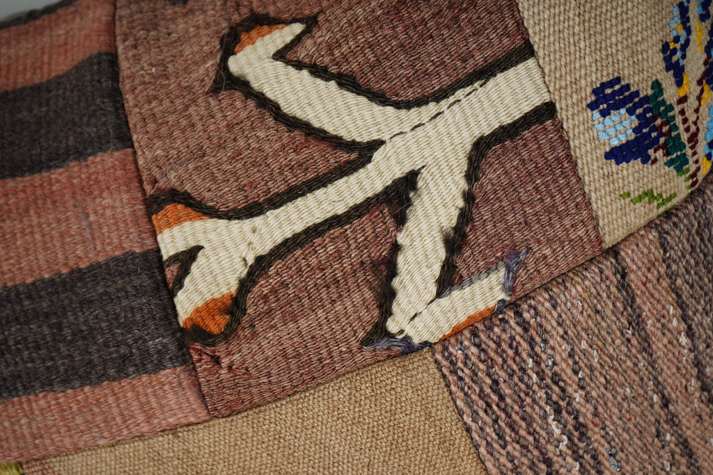 Patchwork Kırlent Kılıfı 2'li Set 50 x 50 cm