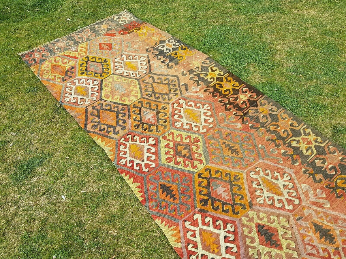 Vintage Türk Halı 92 x 273 cm