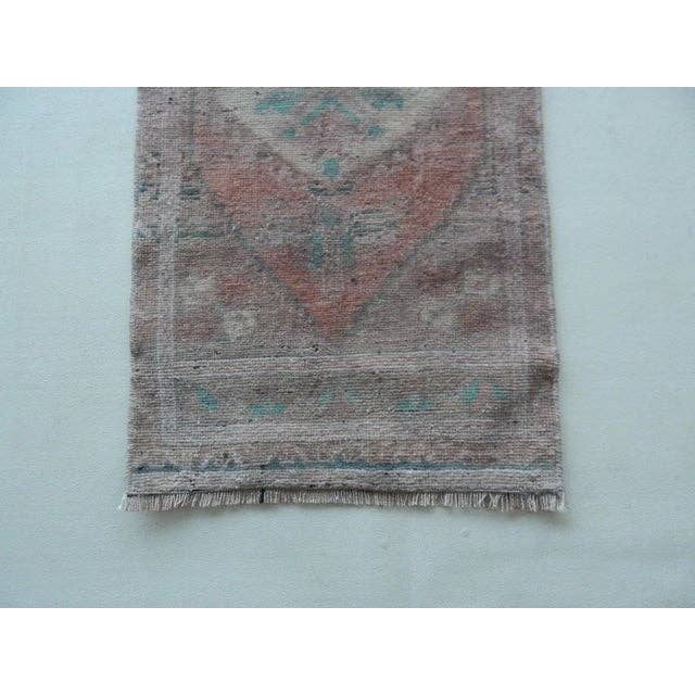 Vintage Türk Halı 44 x 98 cm