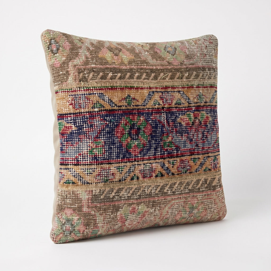 Türk Halı Kırlent Kılıfı 50 x 50 cm