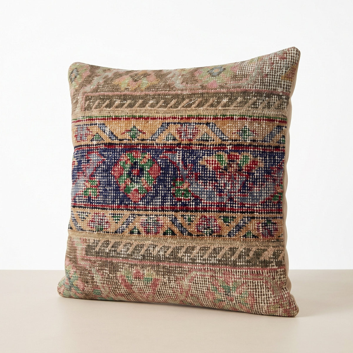 Türk Halı Kırlent Kılıfı 50 x 50 cm