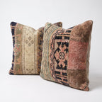 Türk Halı Kırlent Kılıfı 2'li Set 49 x 49 cm