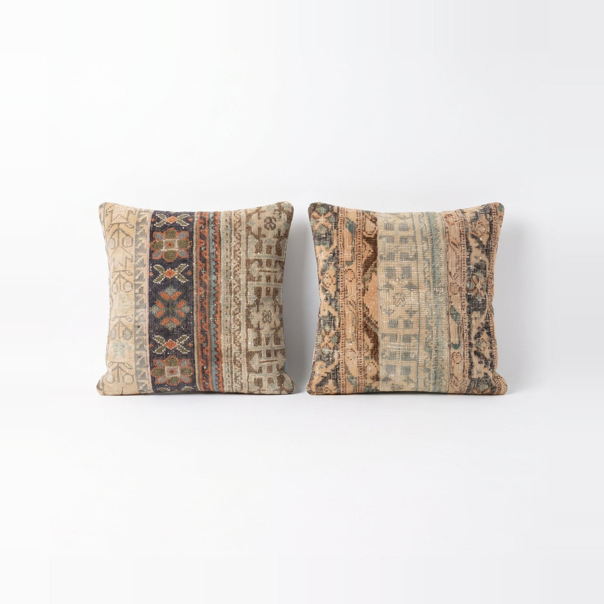 Türk Halı Kırlent Kılıfı 2'li Set 60 x 60 cm