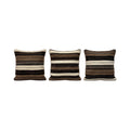 Türk Kilim Kırlent Kılıfı 3'li Set 48 x 50 cm