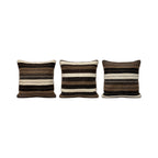 Türk Kilim Kırlent Kılıfı 3'li Set 48 x 50 cm
