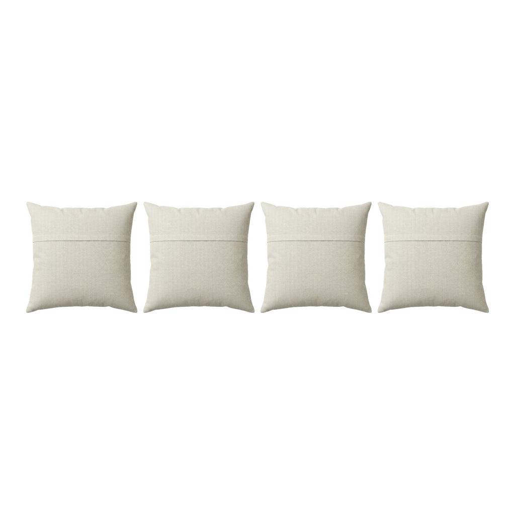 Özbek Suzani Kırlent Kılıfı 4'li Set 55 x 60 cm