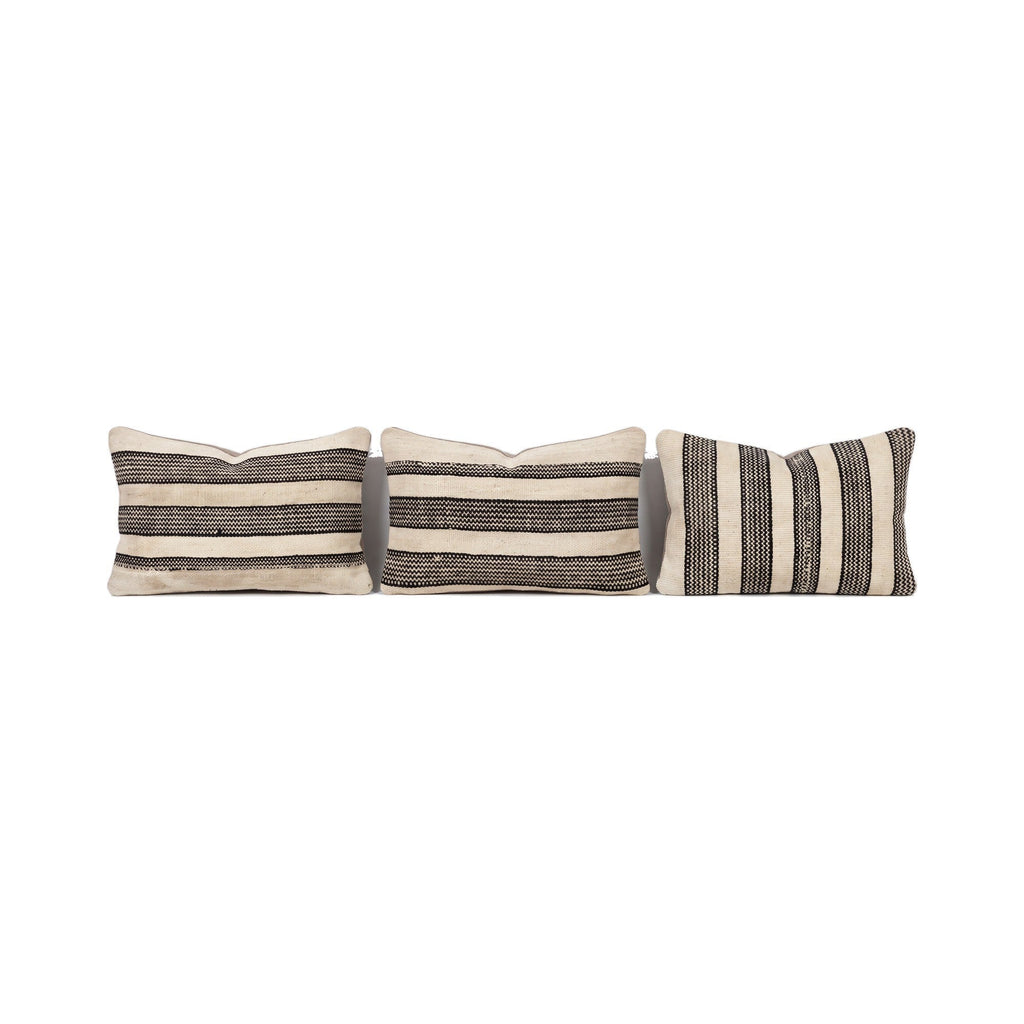 Türk Kilim Kırlent Kılıfı 3'li Set 40 x 60 cm