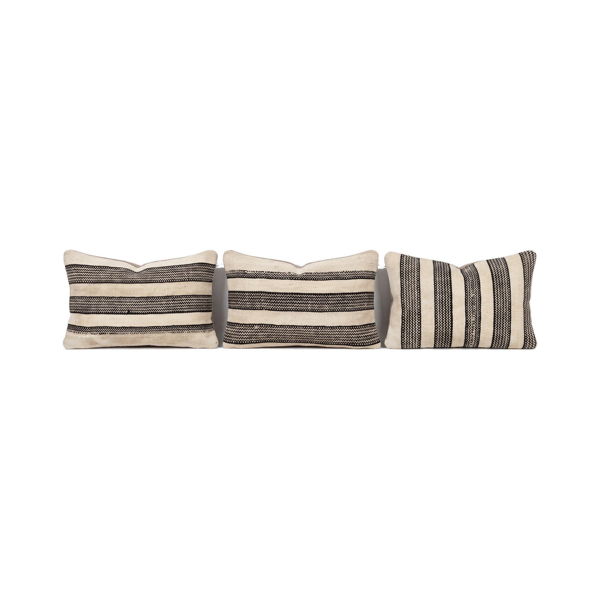 Türk Kilim Kırlent Kılıfı 3'li Set 40 x 60 cm