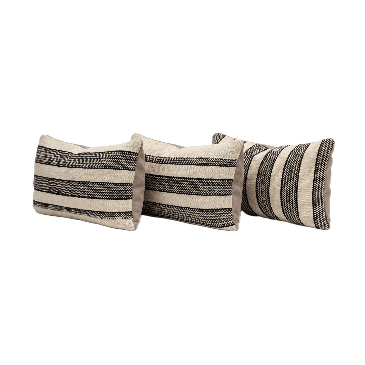 Türk Kilim Kırlent Kılıfı 3'li Set 40 x 60 cm