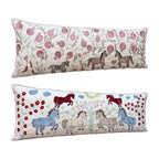 Özbek Suzani Kırlent Kılıfı 2'li Set 45 x 136 cm