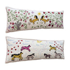Özbek Suzani Kırlent Kılıfı 2'li Set 46 x 136 cm