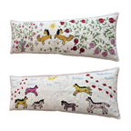 Özbek Suzani Kırlent Kılıfı 2'li Set 46 x 136 cm