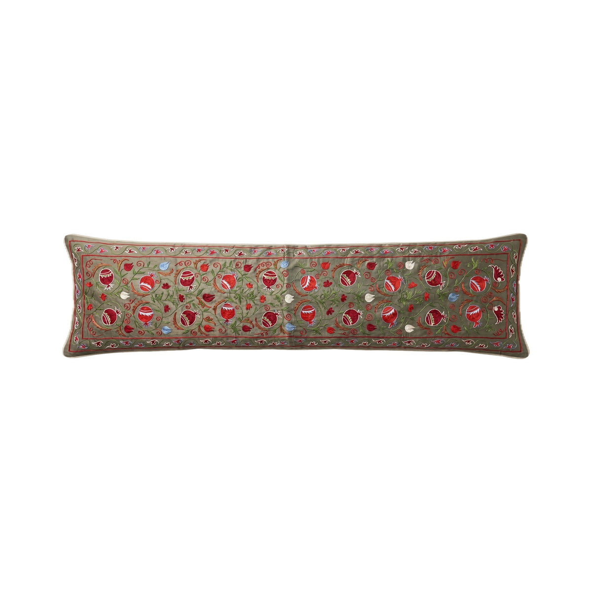 Özbek Suzani Kırlent Kılıfı 46 x 188 cm