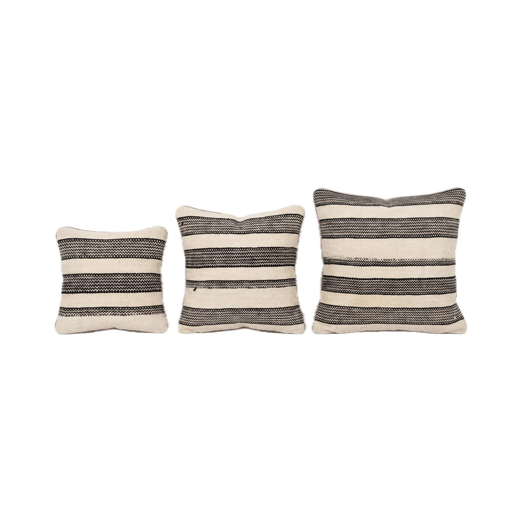 Türk Kilim Kırlent Kılıfı 3'li Set 36 x 36 cm