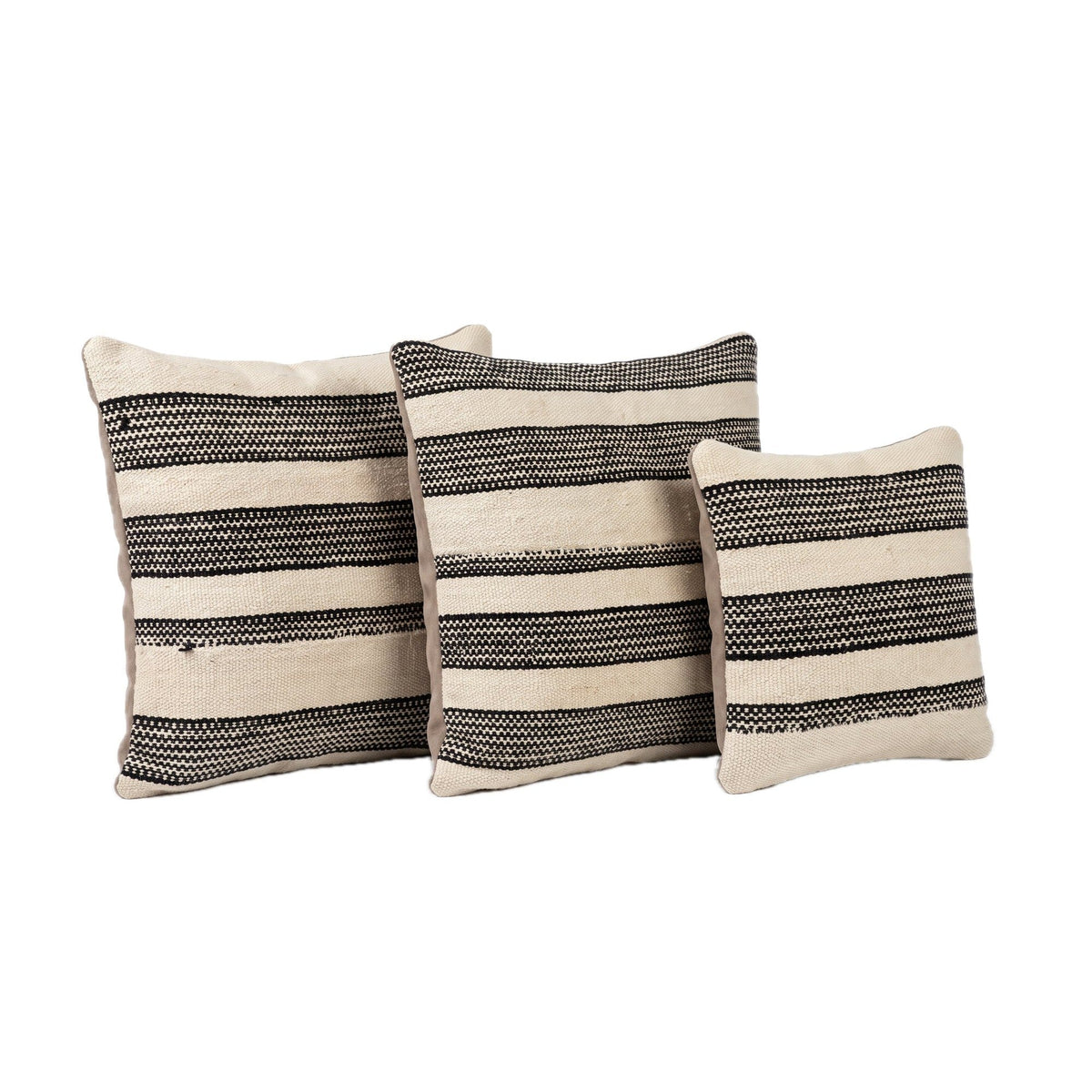 Türk Kilim Kırlent Kılıfı 3'li Set 36 x 36 cm