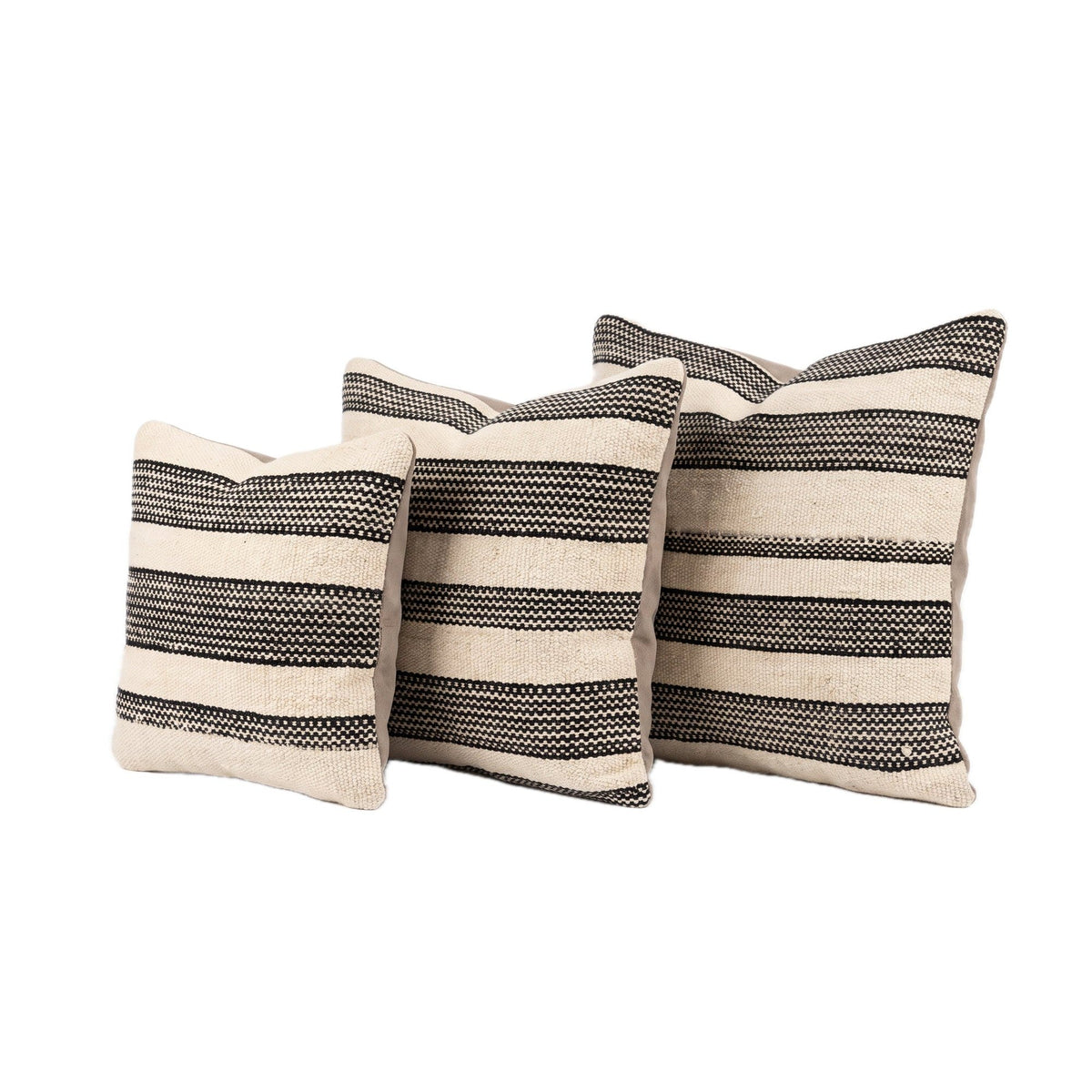 Türk Kilim Kırlent Kılıfı 3'li Set 36 x 36 cm