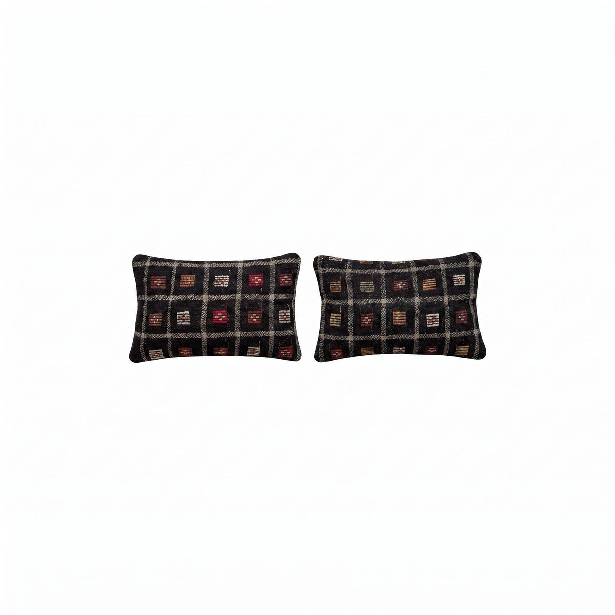 Türk Kilim Kırlent Kılıfı 2'li Set 40 x 60 cm