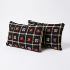 Türk Kilim Kırlent Kılıfı 2'li Set 40 x 60 cm