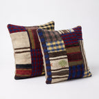 Türk Kilim Kırlent Kılıfı 2'li Set 48 x 48 cm