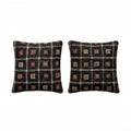 Türk Kilim Kırlent Kılıfı 2'li Set 48 x 48 cm