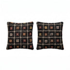 Türk Kilim Kırlent Kılıfı 2'li Set 48 x 48 cm